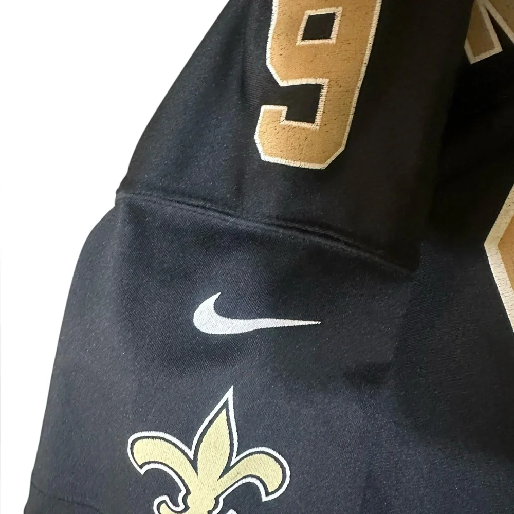 Nike Boys New Orleans Saints Drew Brees Home Jersey Sz Medium‎